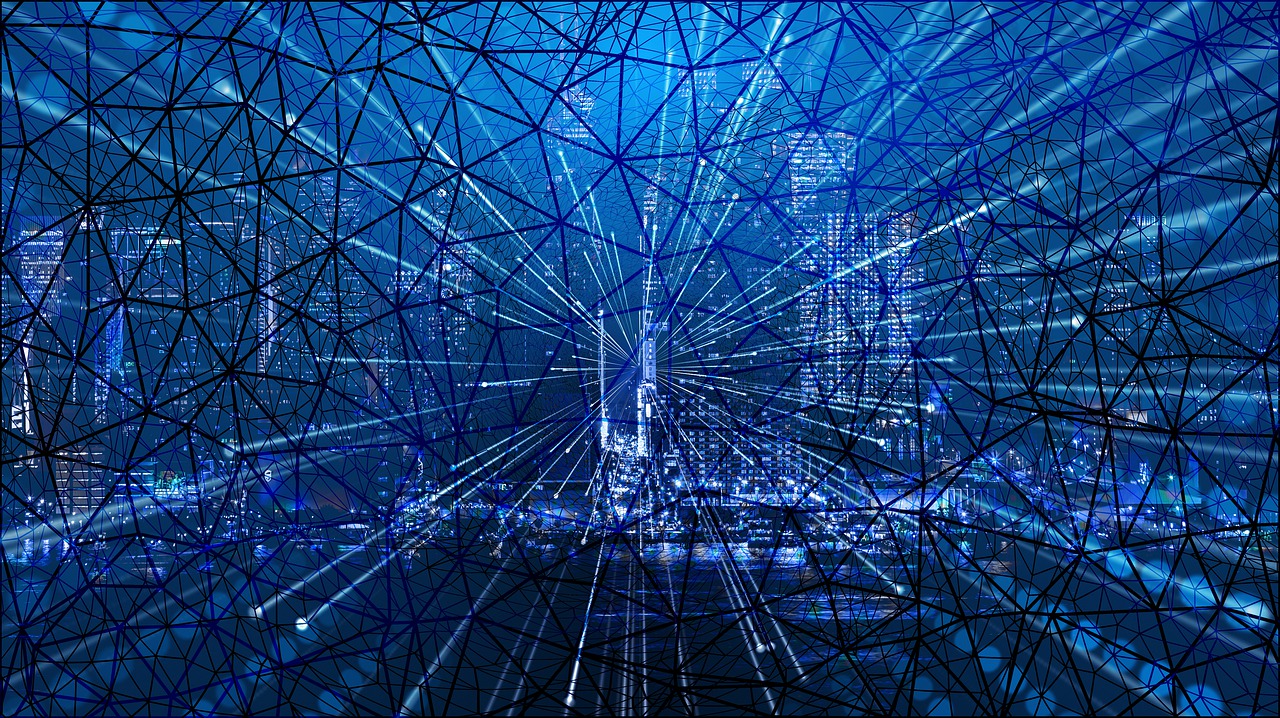 Blockchain technology visualization