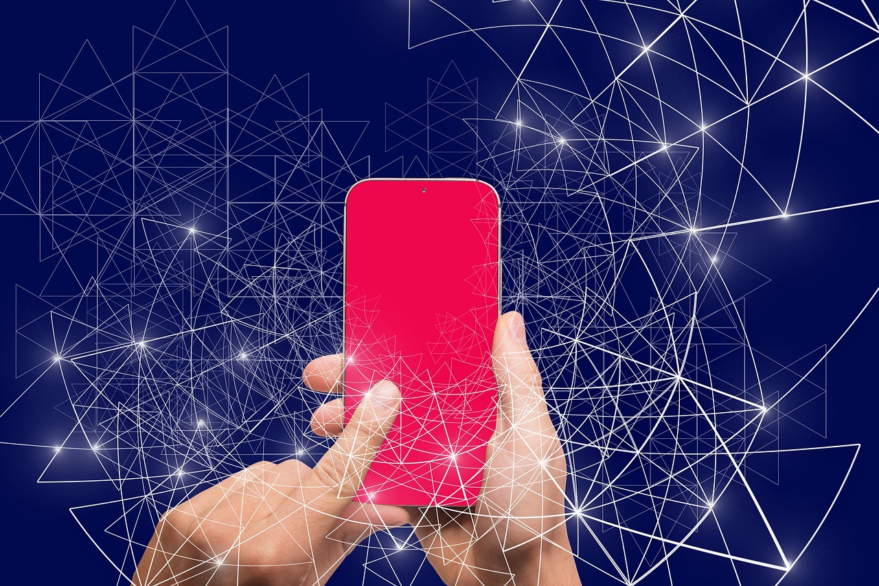 Blockchain technology visualization