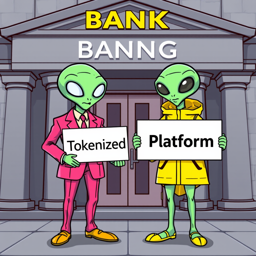 Integrating Tokenized Assets Into Traditional Banking With Ethereum On A TokenizedPlatform