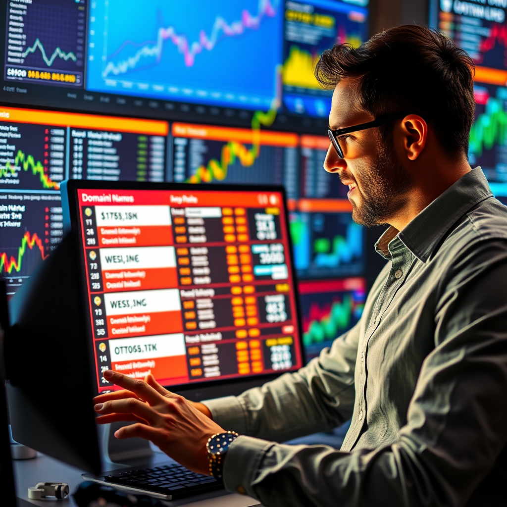 Buy and sell domain names effectively in the marketplace